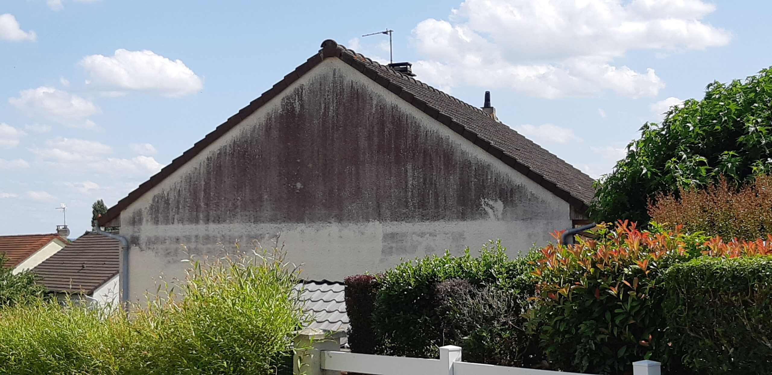 pignon de façade